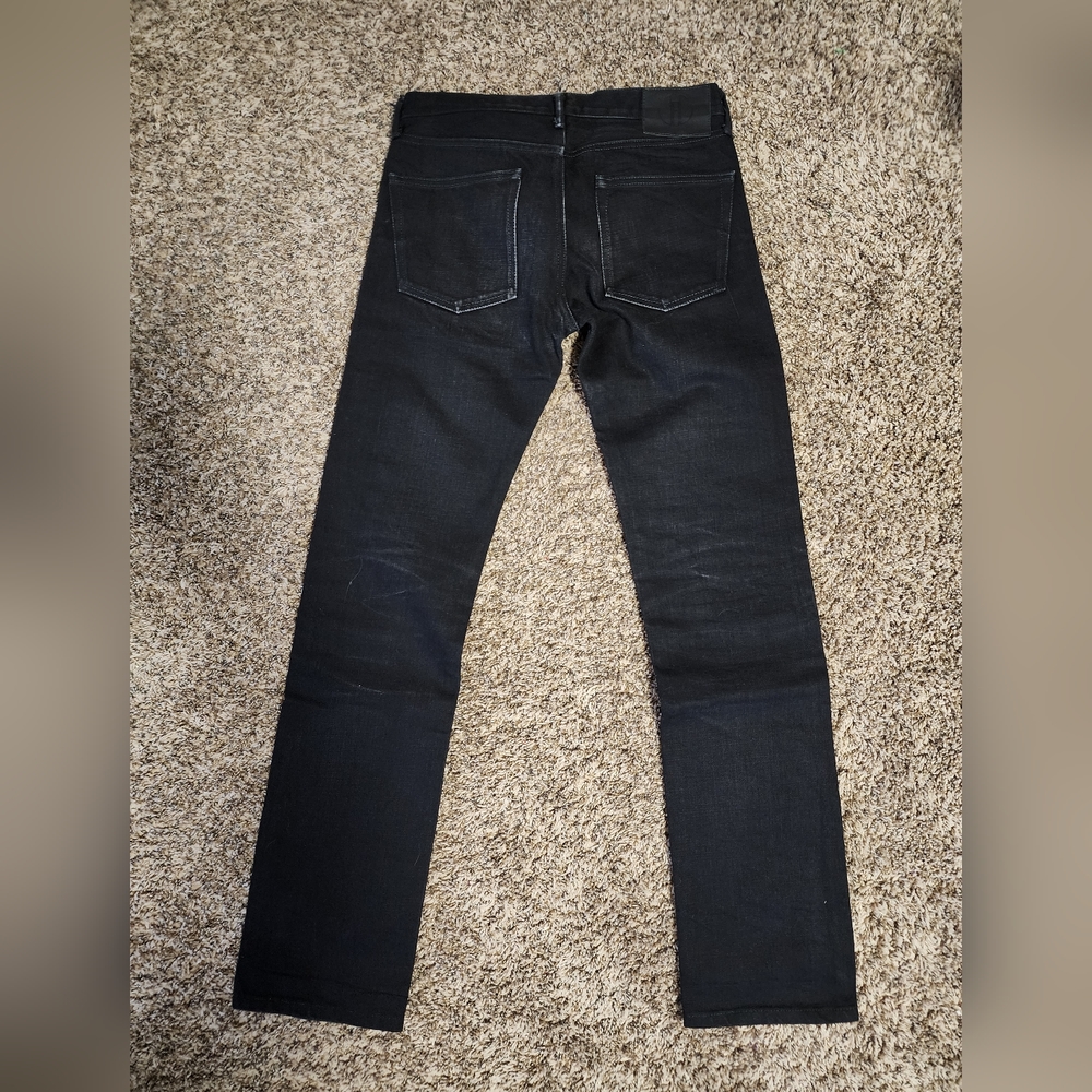 Japan Blue Selvedge Denim - Size 30 - Black